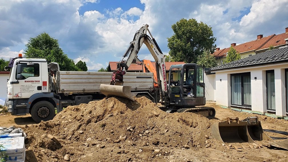 Terrassenbau Einsatz 1