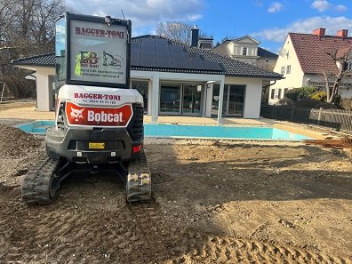 Humusier- und Planierarbeiten